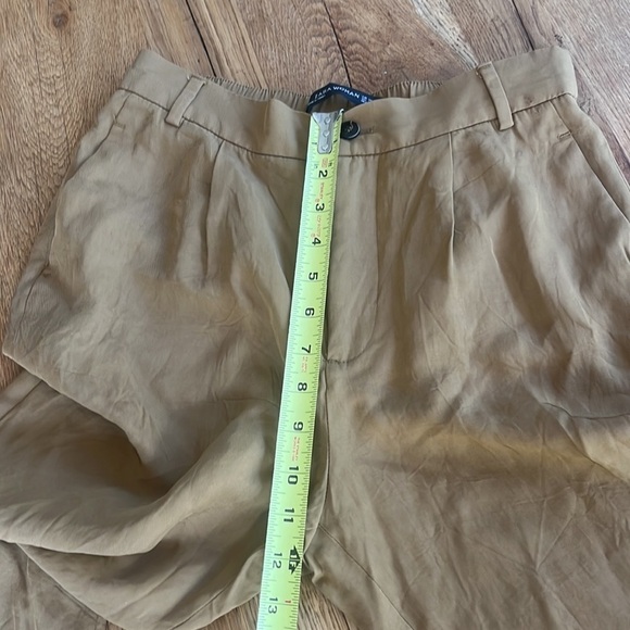 Zara Pleated Camel Pants XS - Picture 5 of 8